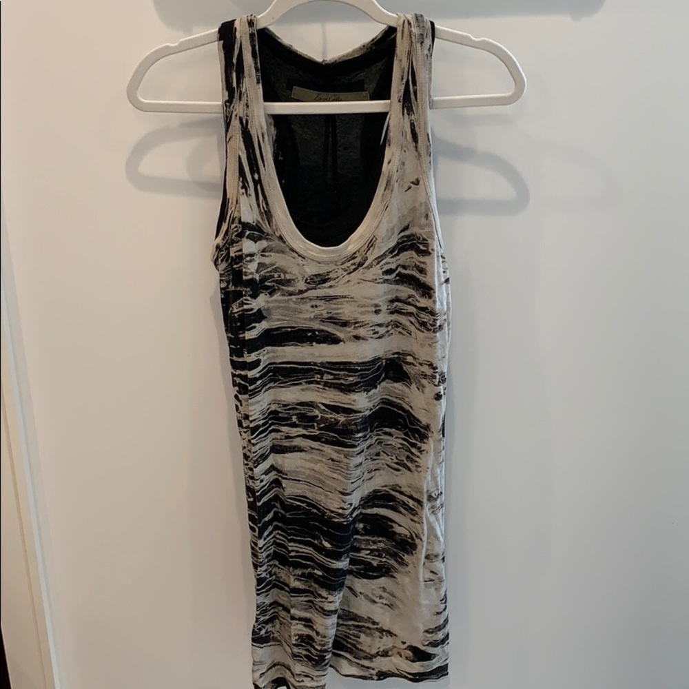 Enza Costa Bold Doubled Mini Dress